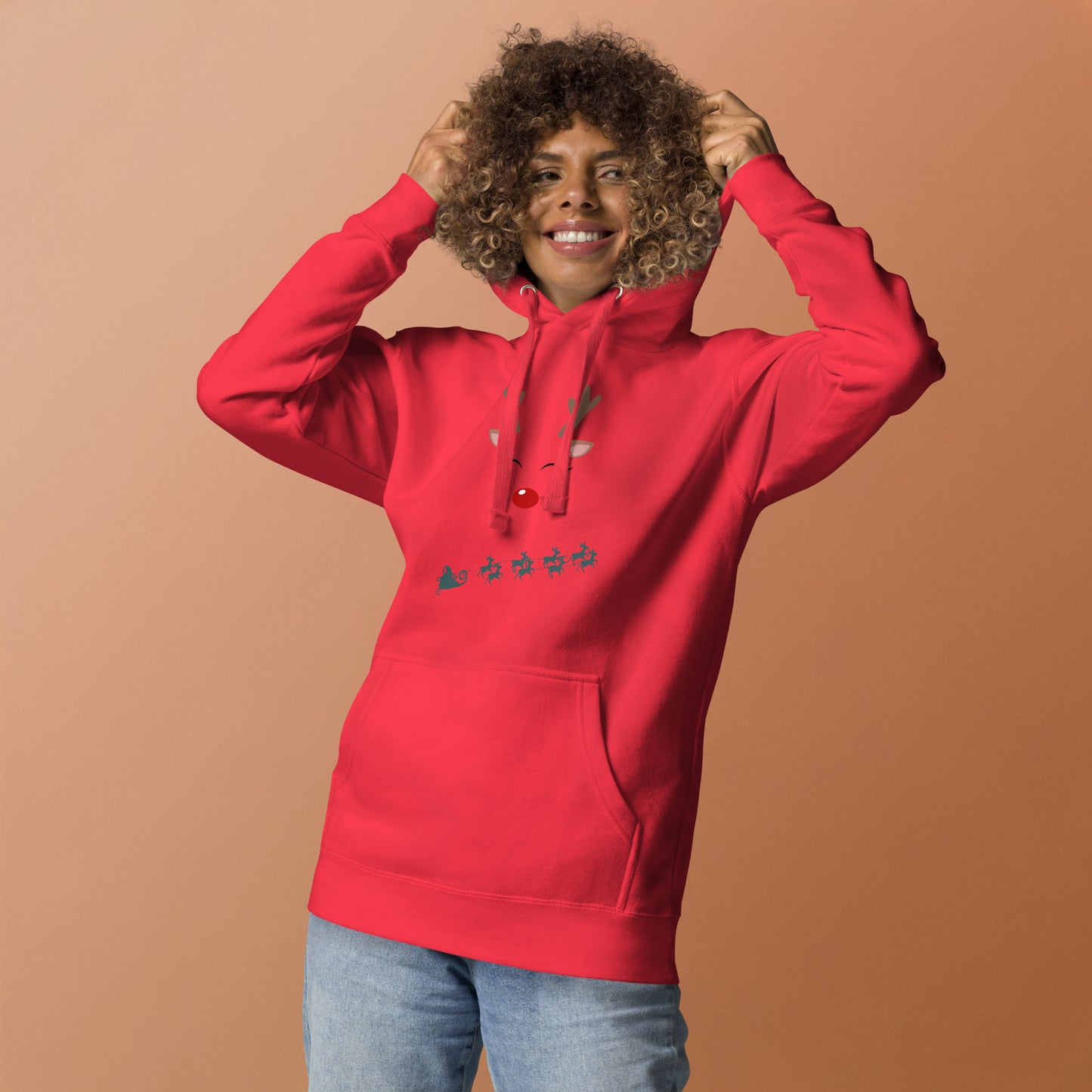 Northern Run Hoodie - Left Placement product image 22 in Purple, size XL, with front view and left placement.