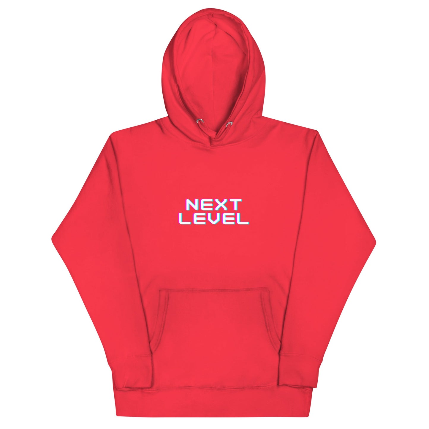 Ascender Hoodie - Left Placement image 9: Navy Blazer version, size L with front view of the Next Level range.