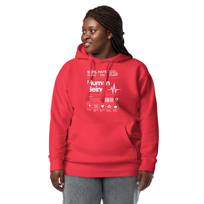 Human Form Hoodie - Left Placement product image 26 in Team Royal, size S, with front view and left placement.