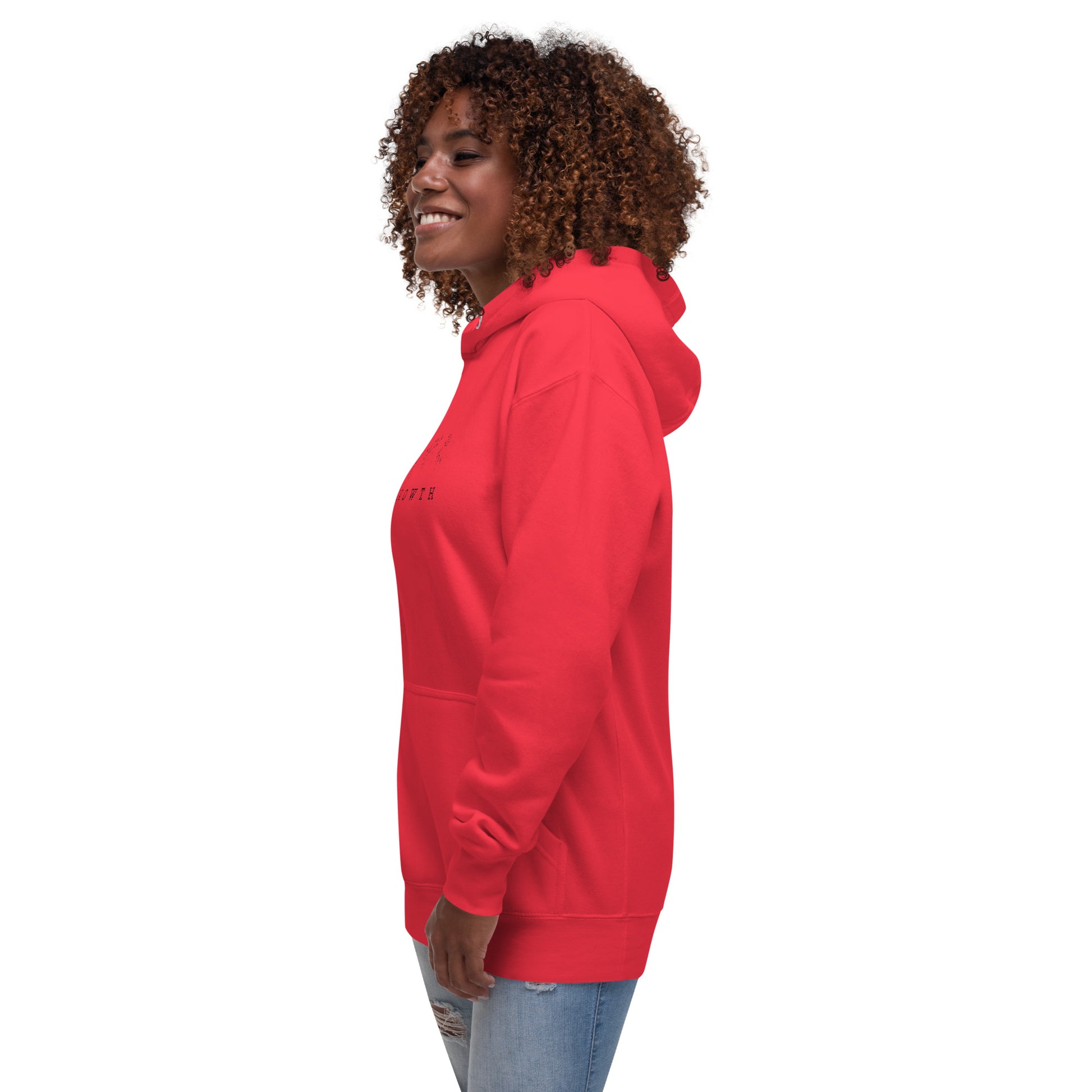 Growthline Hoodie - Left Placement product image 55 in Bone, size L, with front view, left-side angle and left placement.