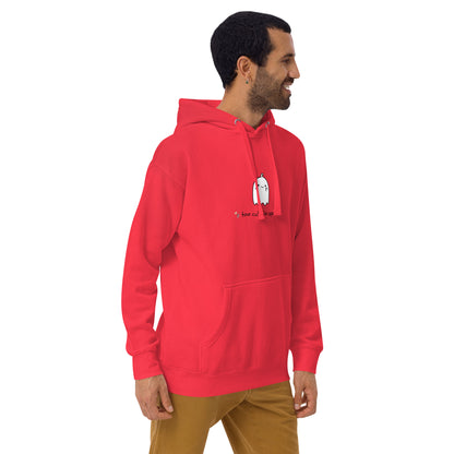 Cute Haunt Hoodie - Left Placement image 55: Team Red version, size S with front view, right-side angle of the Too Cute to Spook range.