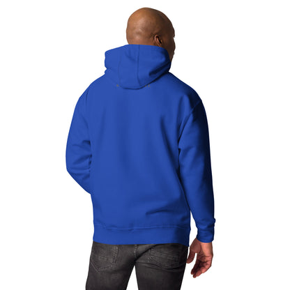 Tideborn Hoodie - Left Placement product image 16 in Maroon, size XL, with back view and left placement.