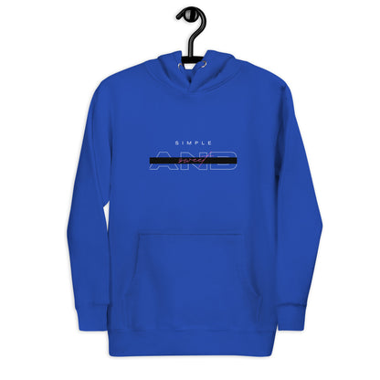 Image 19 of Vintage Black Sweet Minimal Hoodie - Left Placement, size S, with Simple and Sweet artwork visible in front view.