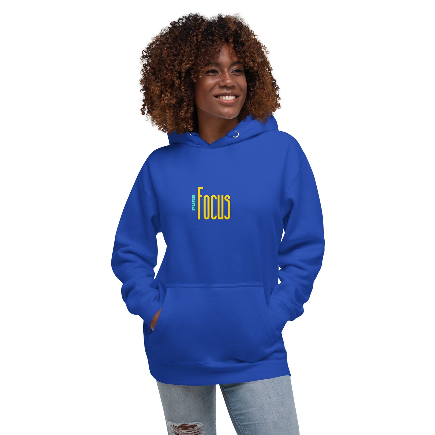 Focusline Hoodie - Left Placement product image 17 in Maroon, size 2XL, with front view and left placement.