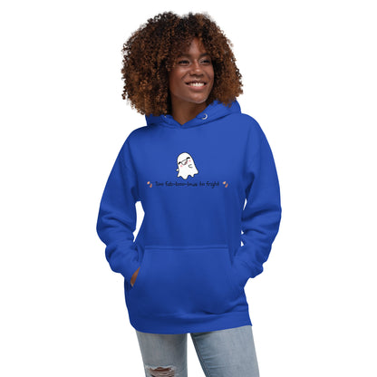 Boo Luxe Hoodie - Left Placement product image 25 in Purple, size 2XL, with front view and left placement.