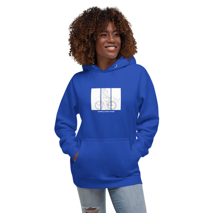 Ever After Hoodie - Left Placement image 33 in Team Royal, size L, showing front view for the Happily Ever After design.