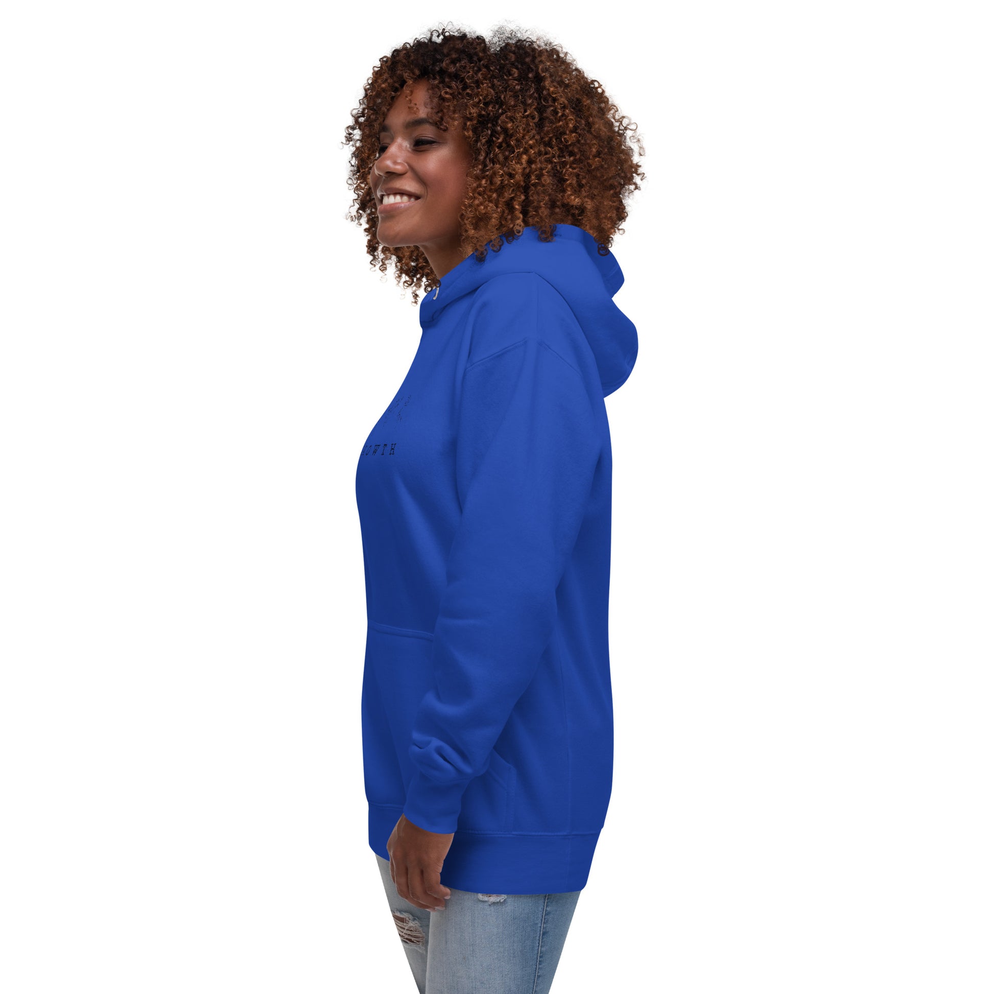 Growthline Hoodie - Left Placement image 35: Military Green version, size L with front view, left-side angle of the Growth range.