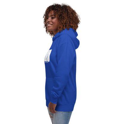 Image 35 of Team Royal Ever After Hoodie - Left Placement, size 2XL, with Happily Ever After artwork visible in front view, left-side angle.