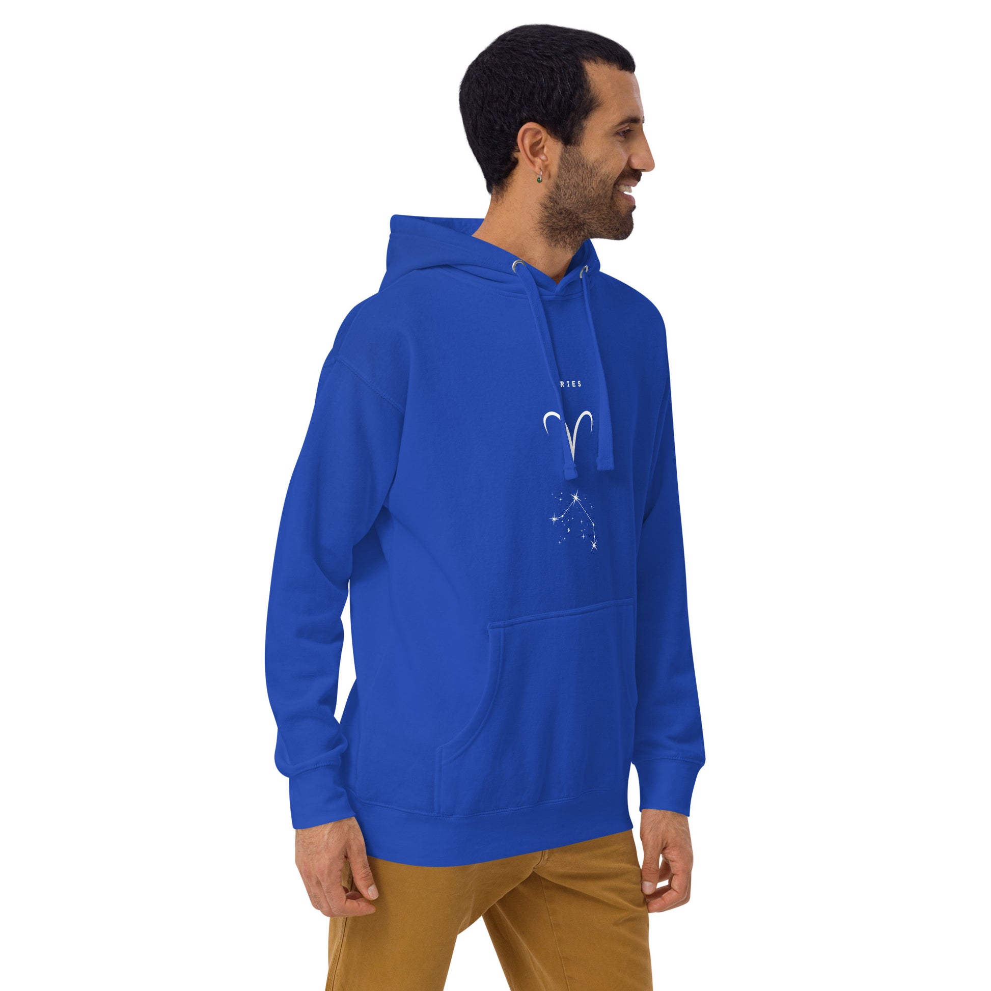 Marsborne Hoodie - Left Placement product image 27 in Vintage Black, size L, with front view, right-side angle and left placement.