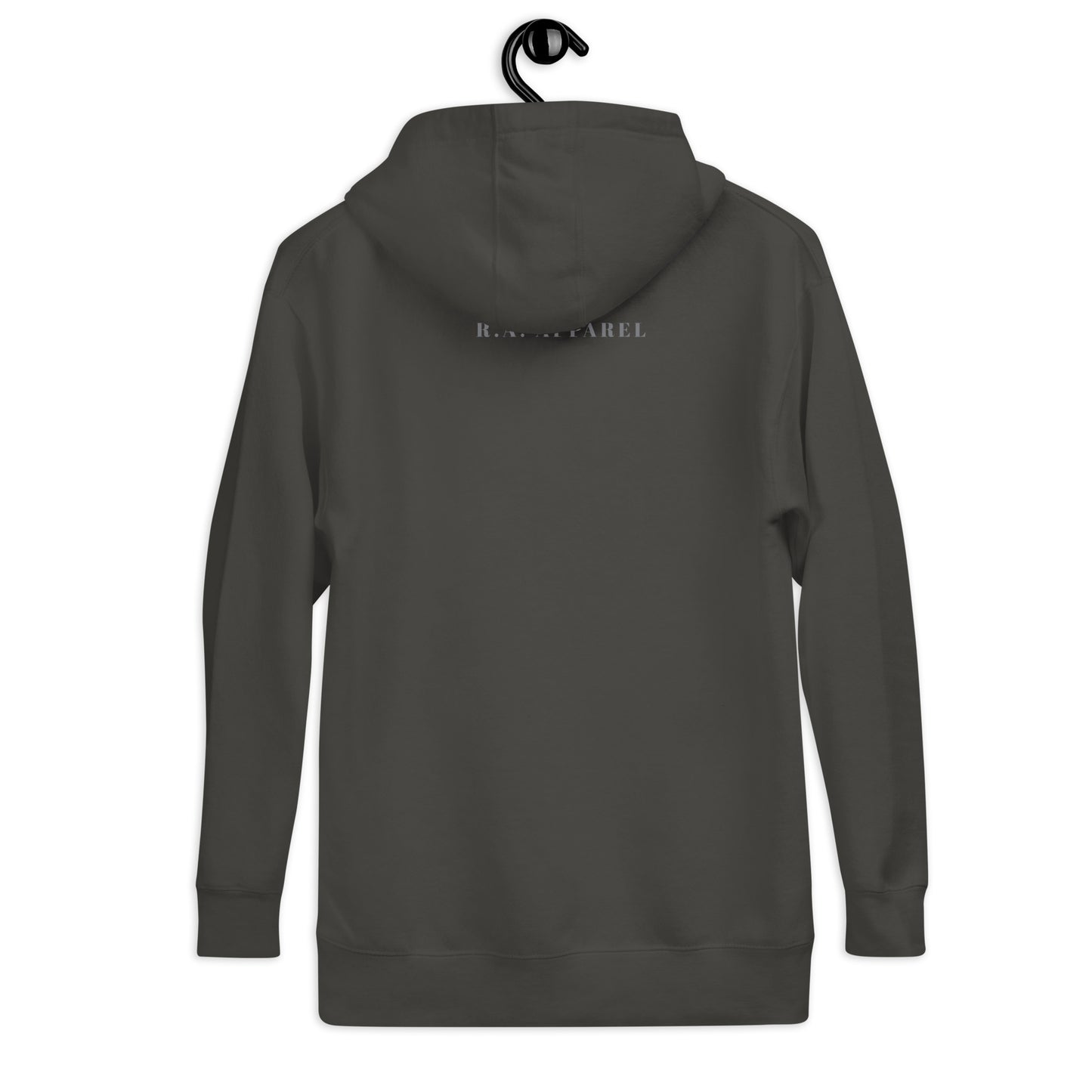Image 33 of Purple Sweet Minimal Hoodie - Left Placement, size L, with Simple and Sweet artwork visible in back view.