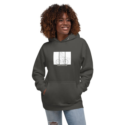 Image 49 of Team Red Ever After Hoodie - Left Placement, size S, with Happily Ever After artwork visible in front view.