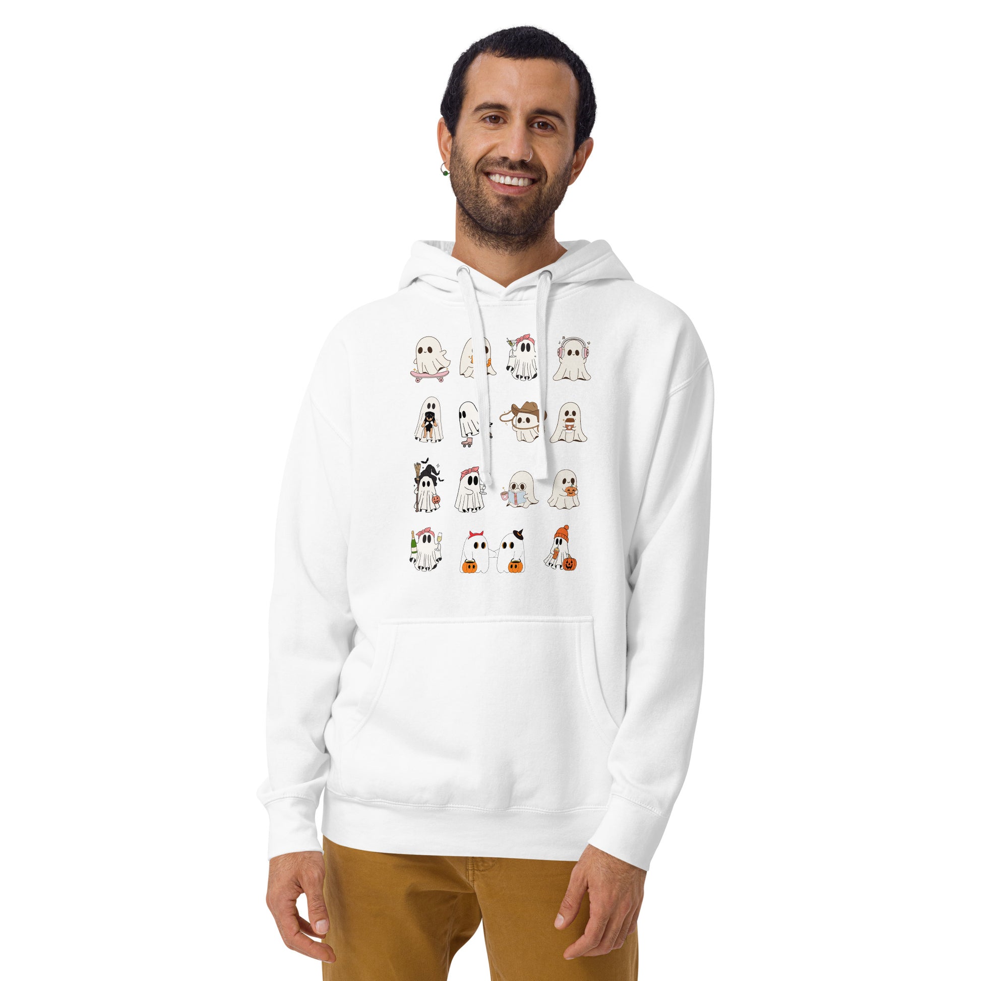 Spectral Hoodie - Left Placement product image 1 in Black, size S, with front view and left placement.