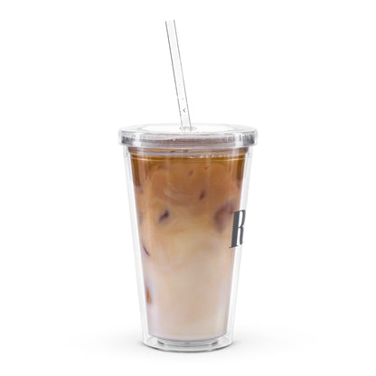 Timeless Clear Plastic Tumbler right view
