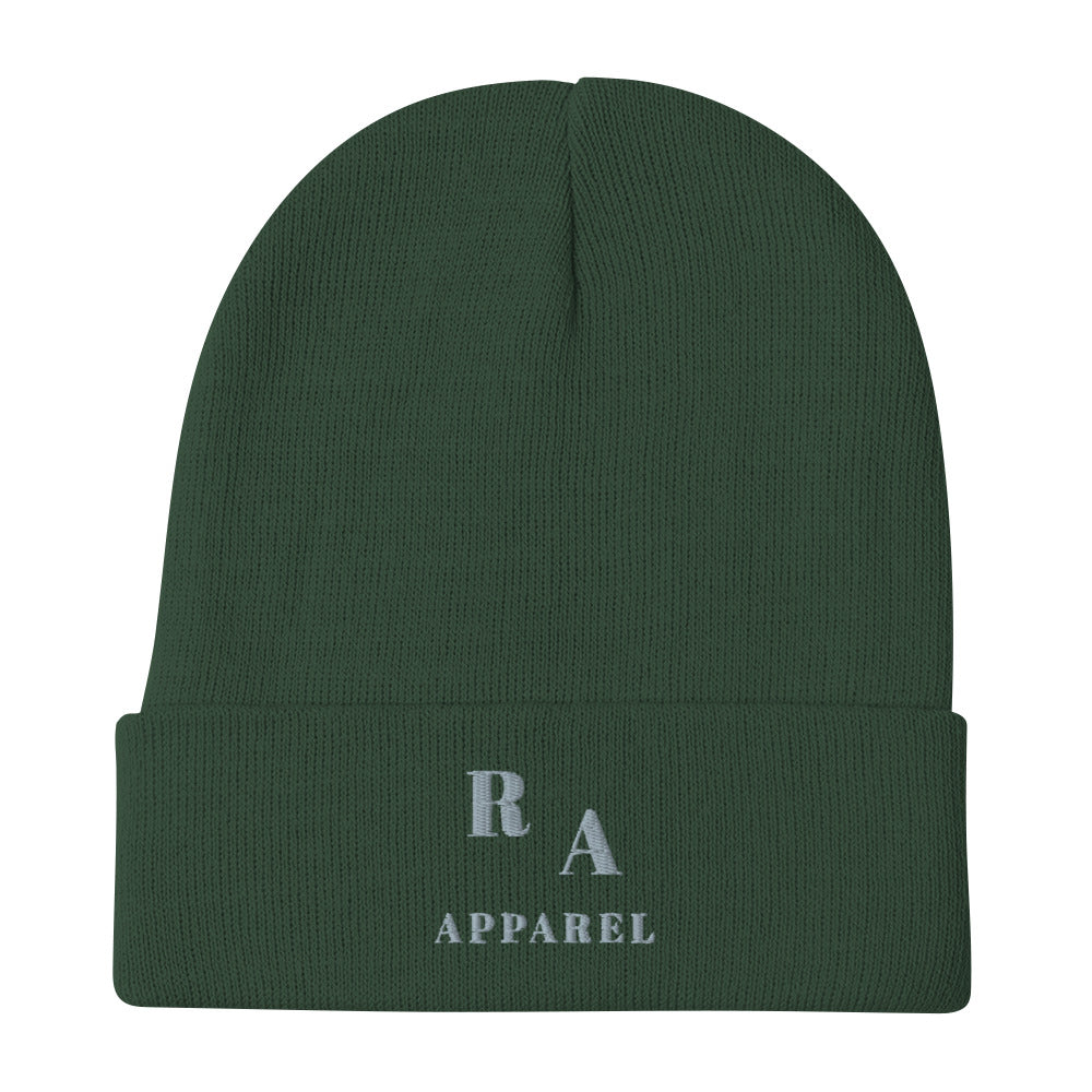Timeless Beanie - Left Placement product image 5 in Gray, with front view and left placement.