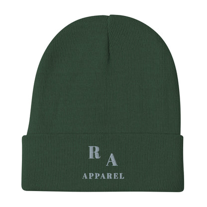 Timeless Beanie - Left Placement product image 5 in Gray, with front view and left placement.