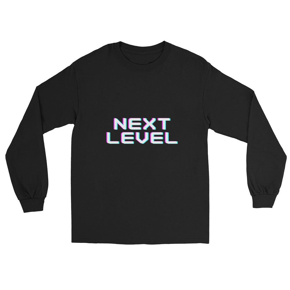 Ascender Long Sleeve Shirt - Left Placement product image 1 in Black, size S, with front view and left placement.