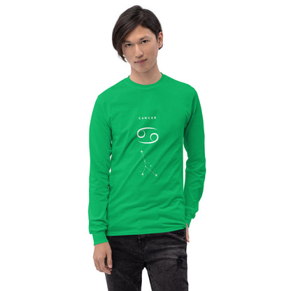 Moonhaven Long Sleeve Shirt by R.A. Apparel, image 49, front view, Sport Grey, size XL, design placement.