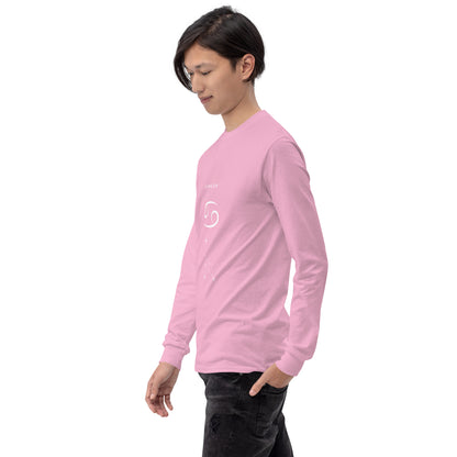 Moonhaven Long Sleeve Shirt product image 76 in selected colour, with front view, left-side angle and design placement.