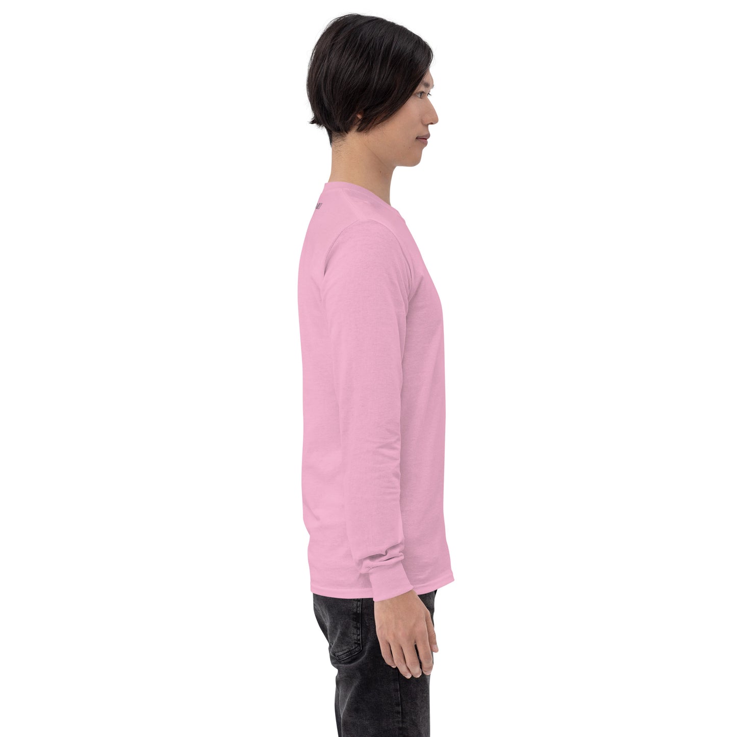 Moonhaven Long Sleeve Shirt by R.A. Apparel, image 77, right-side angle, selected colour, design placement.