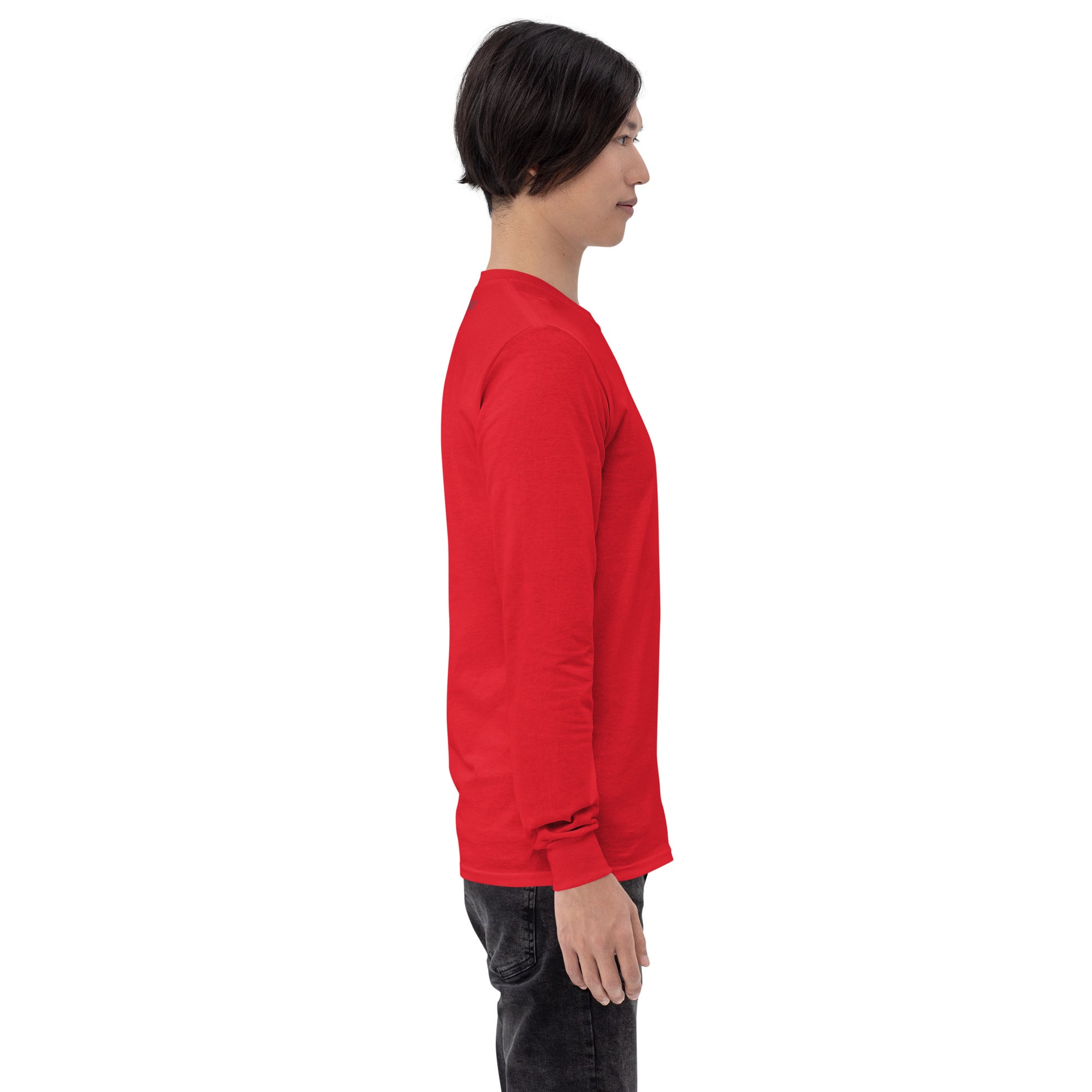 Moonhaven Long Sleeve Shirt image 29 in Royal, size XL, showing right-side angle for the Cancer design.