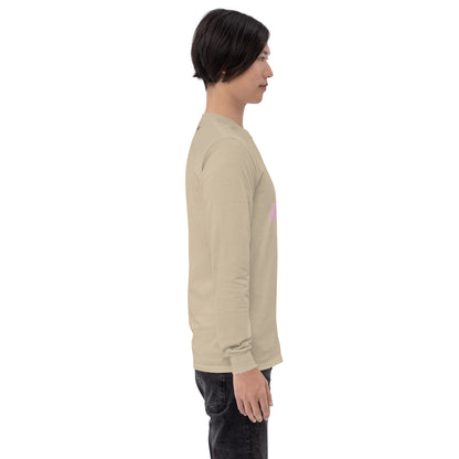 Noir Edge Men's Long Sleeve Shirt - Left Placement image 71: Light Blue version, size 3XL with right-side angle of the Elegant Edge range.