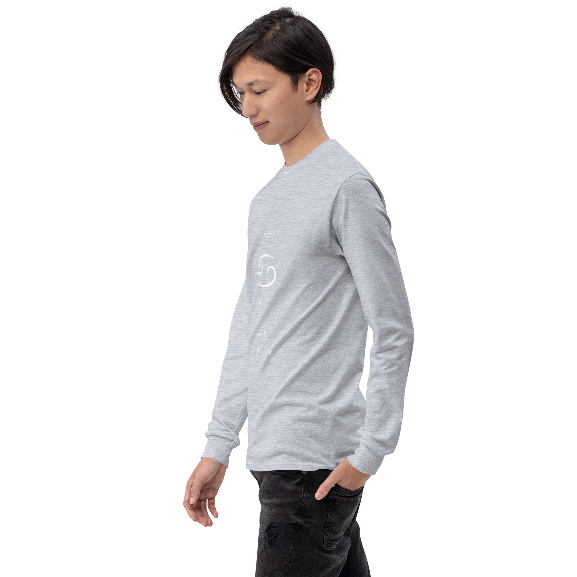 Moonhaven Long Sleeve Shirt image 58: Sand version, size L with front view, left-side angle of the Cancer range.