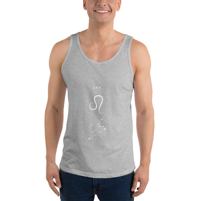 Solmane Men's Tank Top - Left Placement by R.A. Apparel, image 3, front view, Black, size M, left placement.