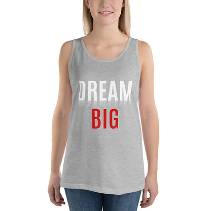 Skyline Dream Men's Tank Top - Left Placement product image 3 in Black, size M, with front view and left placement.