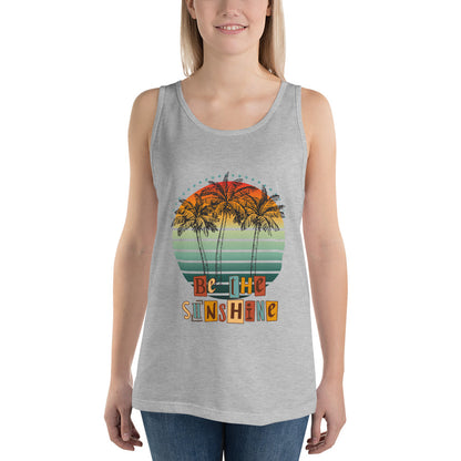 Solara Tank Top product image 9 in Navy, size XL, with front view and design placement.