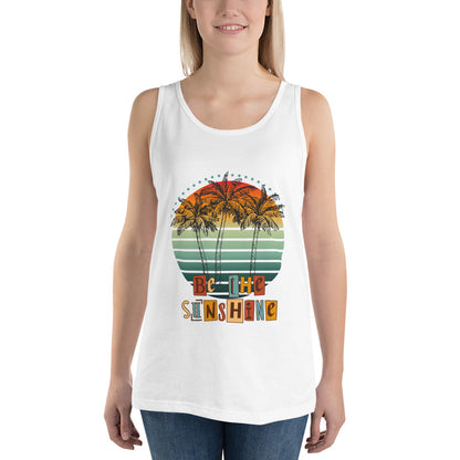 Solara Tank Top product image 11 in Red, size S, with front view and design placement.