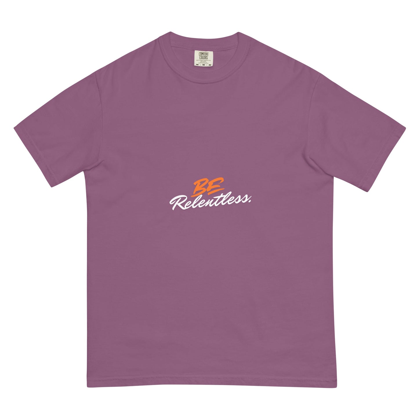 Relentless Men's T-Shirt - Left Placement image 7: Black version, size 4XL with front view of the Be Relentless range.