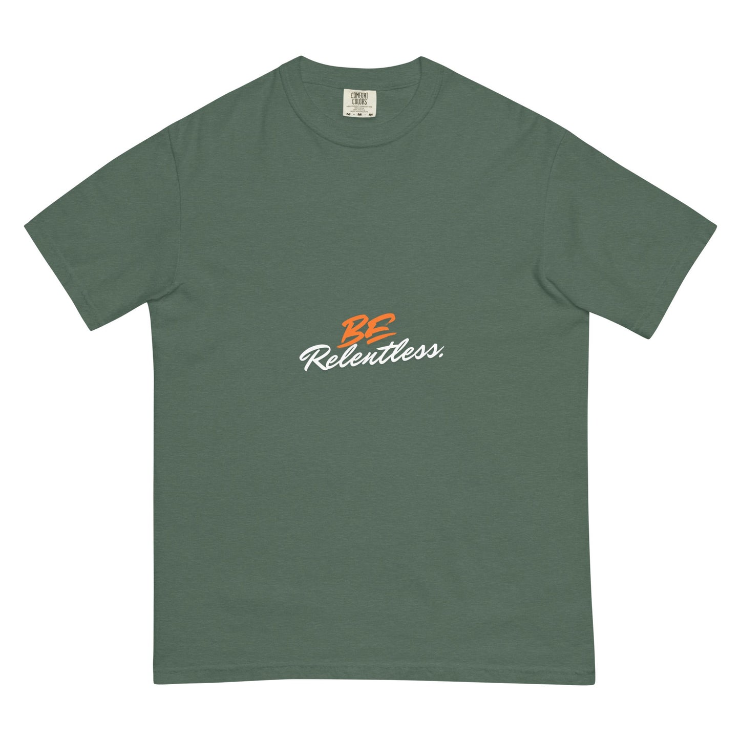 Image 6 of Black Relentless Men's T-Shirt - Left Placement, size 3XL, with Be Relentless artwork visible in front view.