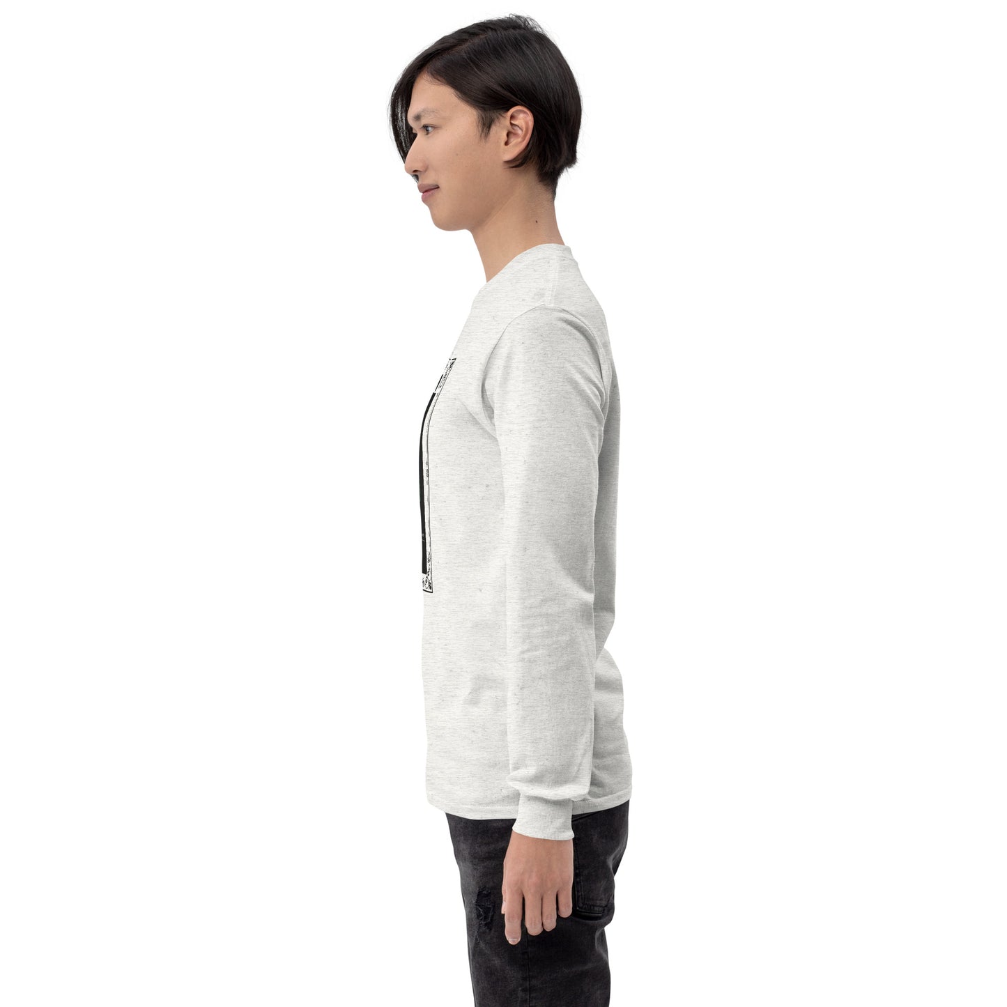 Image 81 of selected colour Petaline Long Sleeve Shirt, with Petal artwork visible in left-side angle.