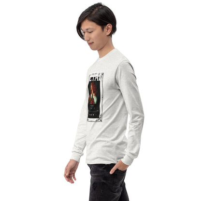 Image 82 of selected colour Petaline Long Sleeve Shirt, with Petal artwork visible in front view, left-side angle.