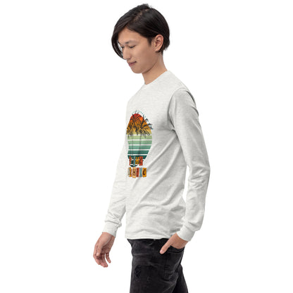Solara Long Sleeve Shirt image 82 in selected colour, showing front view, left-side angle for the Be the Sunshine design.