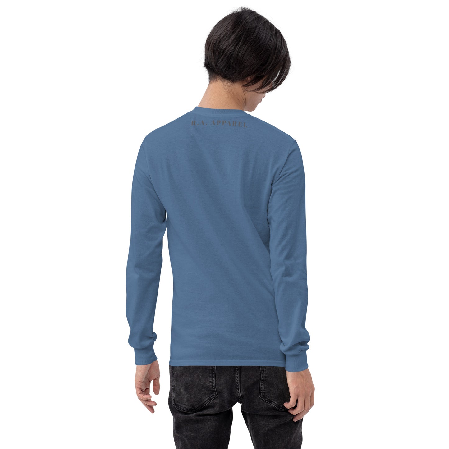 Petaline Long Sleeve Shirt image 44 in Irish Green, size XL, showing back view for the Petal design.