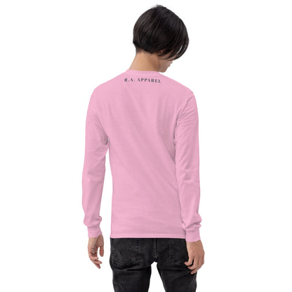 Image 74 of White Solara Long Sleeve Shirt, size XL, with Be the Sunshine artwork visible in back view.