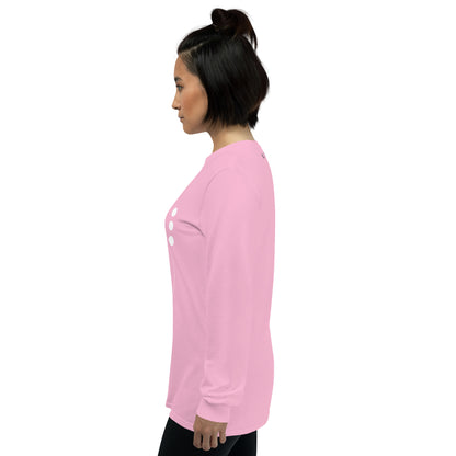 Coastline Attitude Men's Long Sleeve Shirt - Left Placement image 40 in Military Green, size M, showing left-side angle for the Beach Please design.