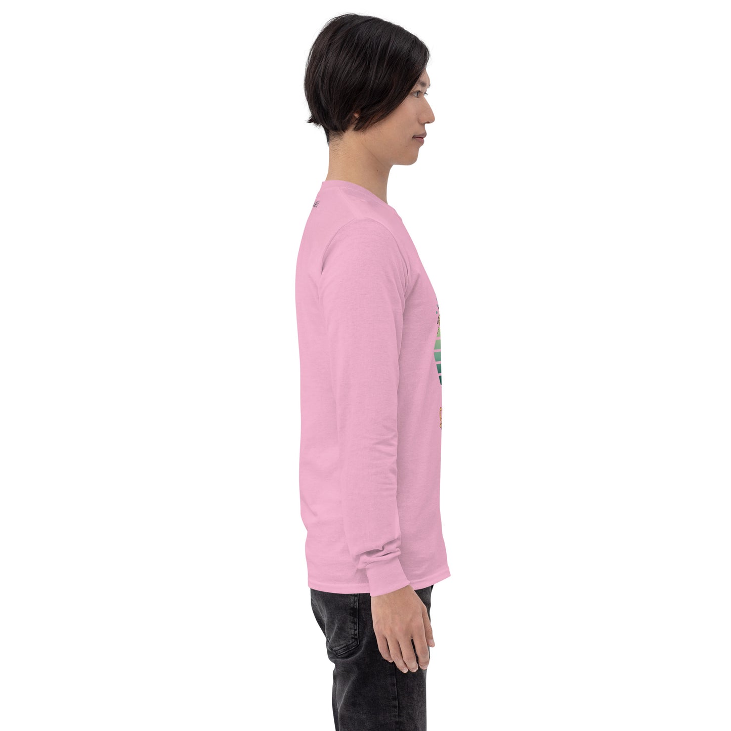 Solara Long Sleeve Shirt product image 77 in selected colour, with right-side angle and design placement.