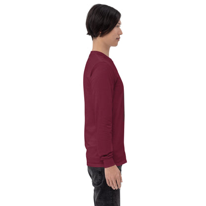Petaline Long Sleeve Shirt product image 17 in Forest Green, size M, with right-side angle and design placement.