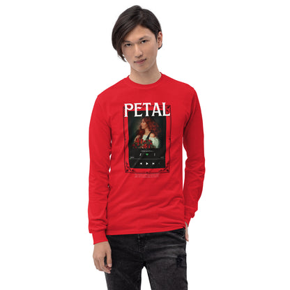 Image 25 of Red Petaline Long Sleeve Shirt, size 2XL, with Petal artwork visible in front view.