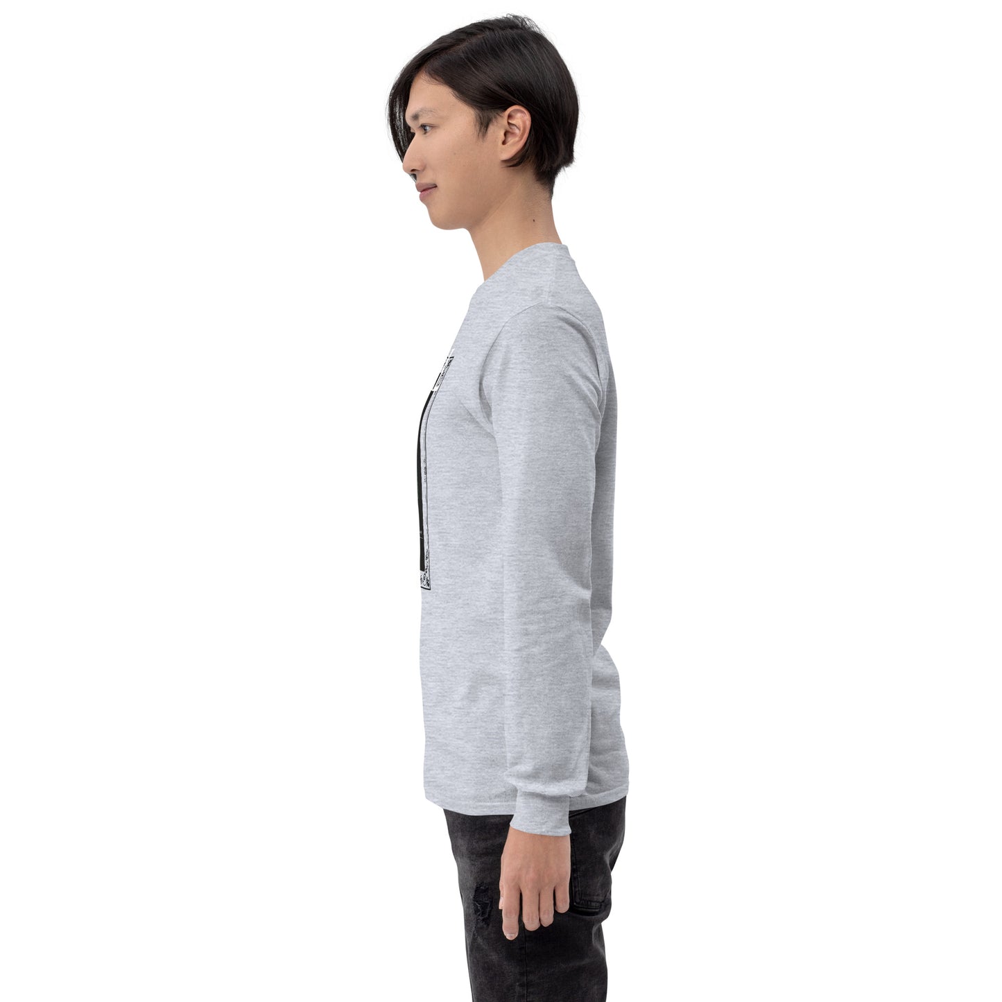 Petaline Long Sleeve Shirt image 57 in Sand, size M, showing left-side angle for the Petal design.