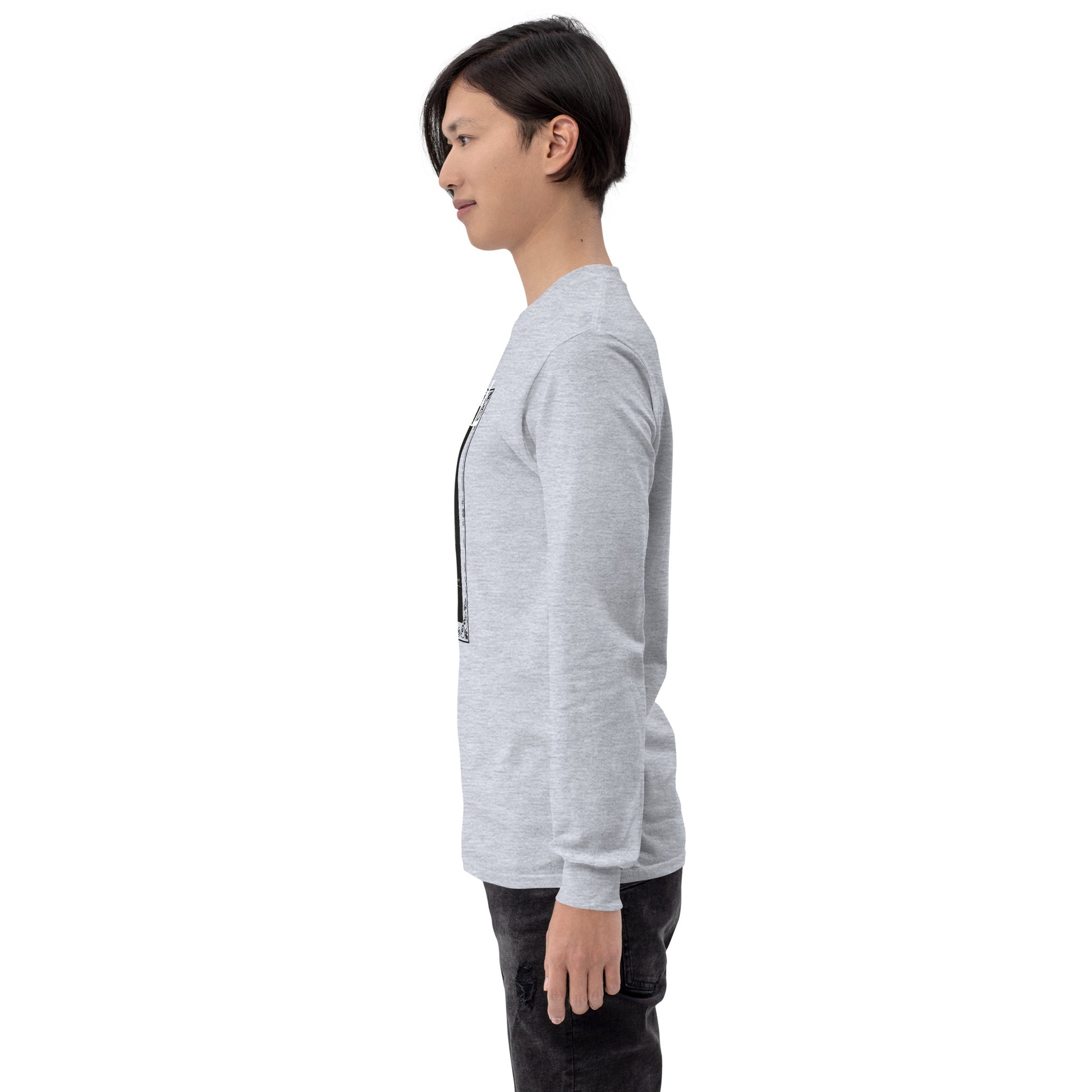 Petaline Long Sleeve Shirt image 57 in Sand, size M, showing left-side angle for the Petal design.