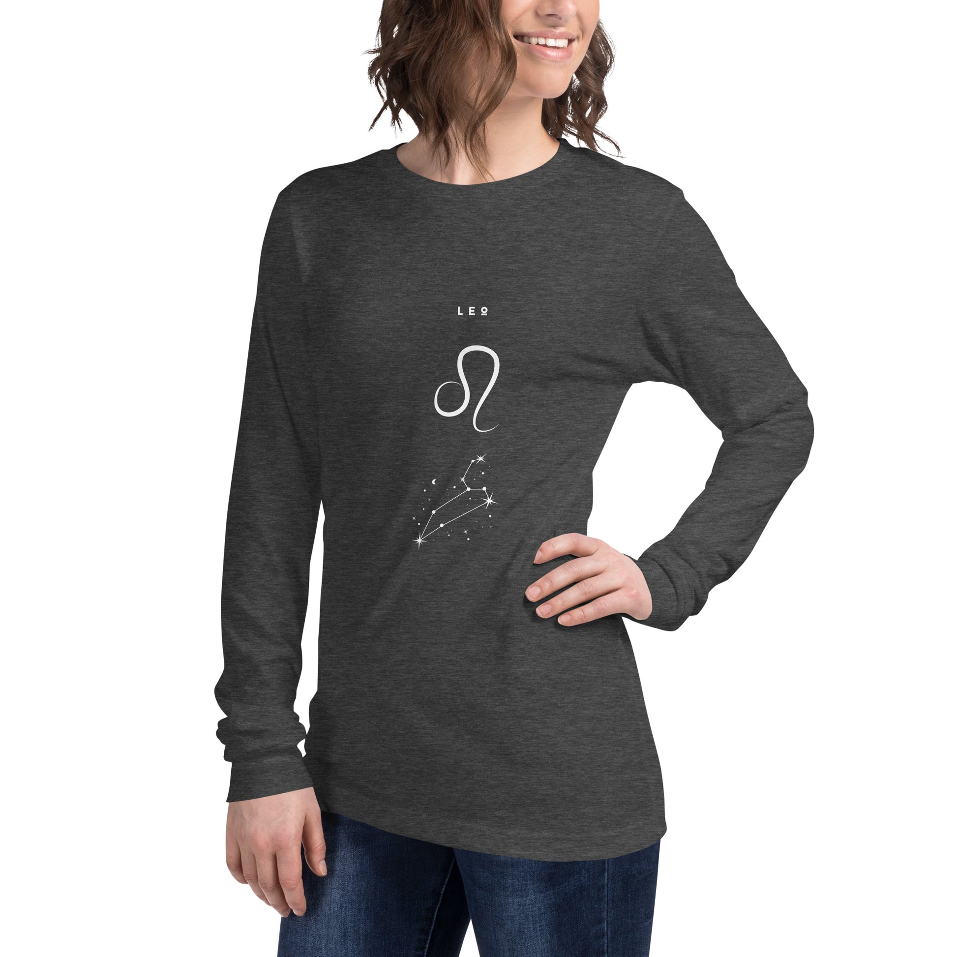 Solmane Long Sleeve Shirt - Left Placement product image 27 in Red, size M, with front view, left-side angle and left placement.