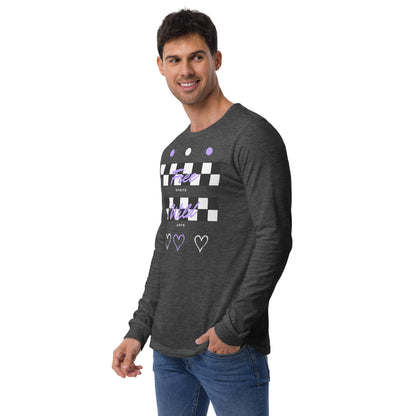 Freeborne Long Sleeve Shirt - Left Placement product image 16 in Maroon, size XS, with front view, left-side angle and left placement.