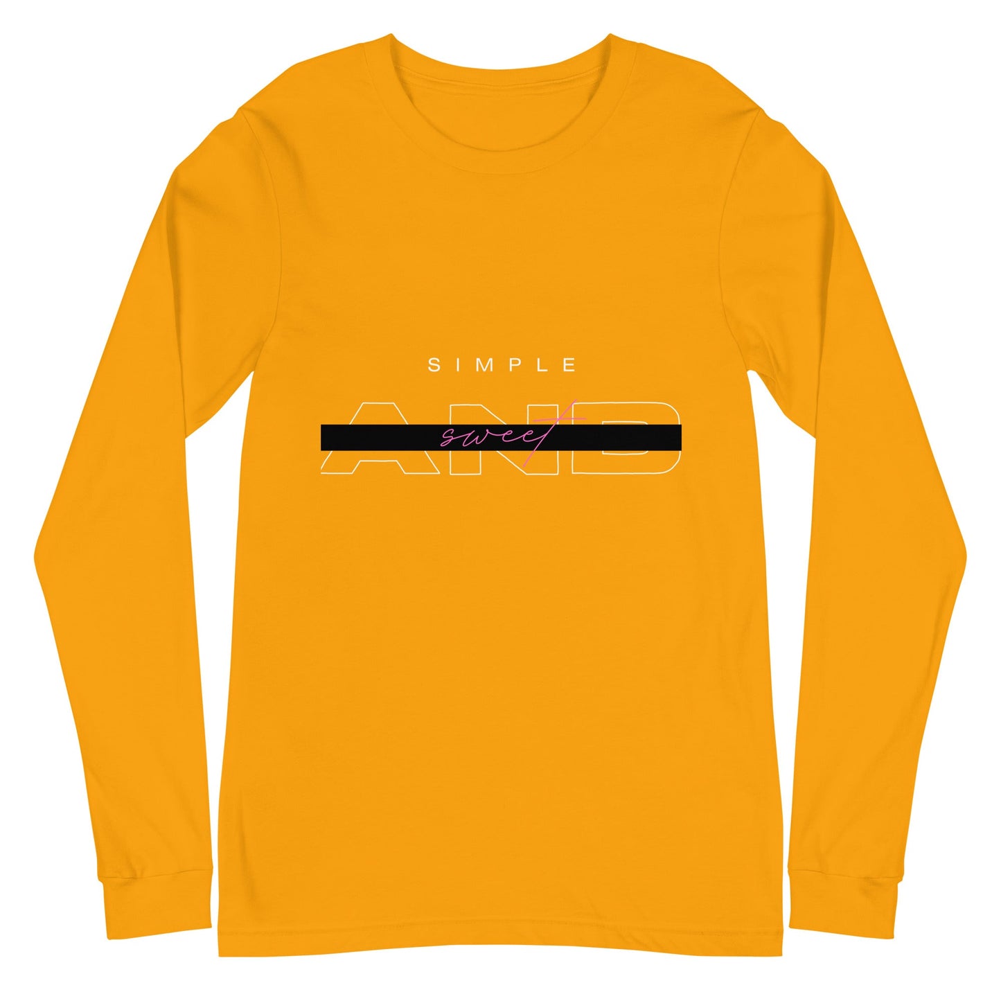 Sweet Minimal Long Sleeve Shirt - Left Placement product image 16 in Navy, size L, with front view and left placement.