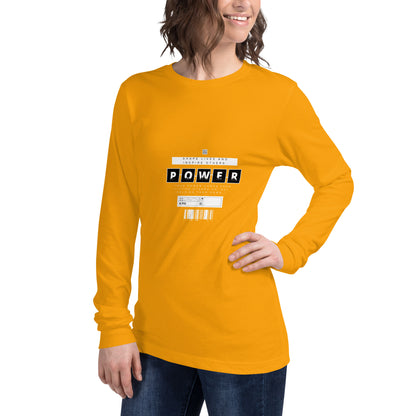 Impact Form Long Sleeve Shirt - Left Placement product image 22 in Maroon, size L, with front view, left-side angle and left placement.