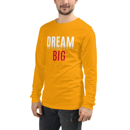 Skyline Dream Long Sleeve Shirt - Left Placement image 39: True Royal version, size L with front view, left-side angle of the Dream Big range.