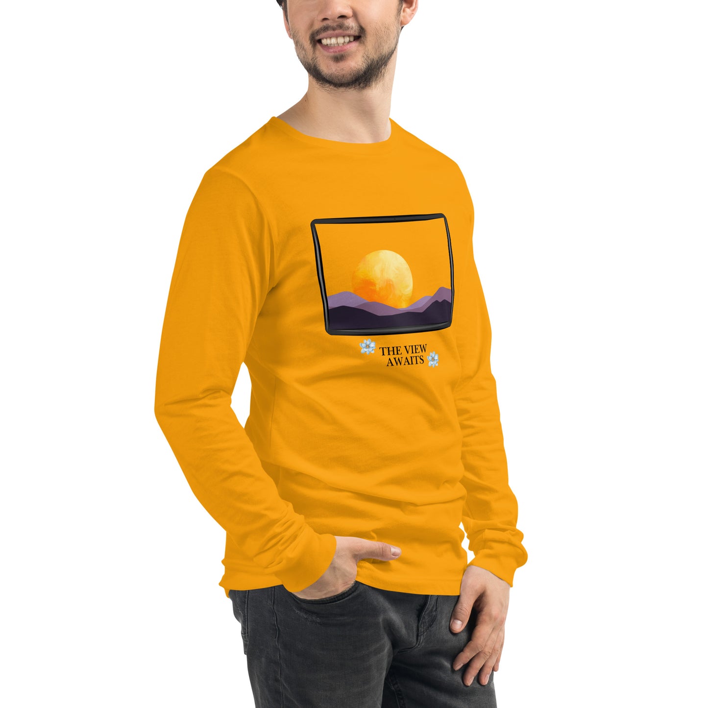 Avenor Long Sleeve Shirt image 84: selected colour version with front view, right-side angle of the The View Awaits range.