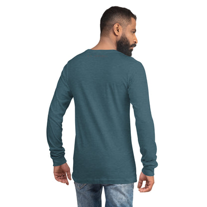 Urban Long Sleeve Shirt - Left Placement product image 19 in Maroon, size XS, with back view and left placement.